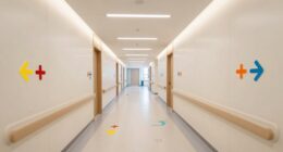 hallway navigation aid system