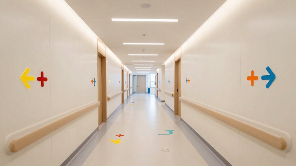 hallway navigation aid system