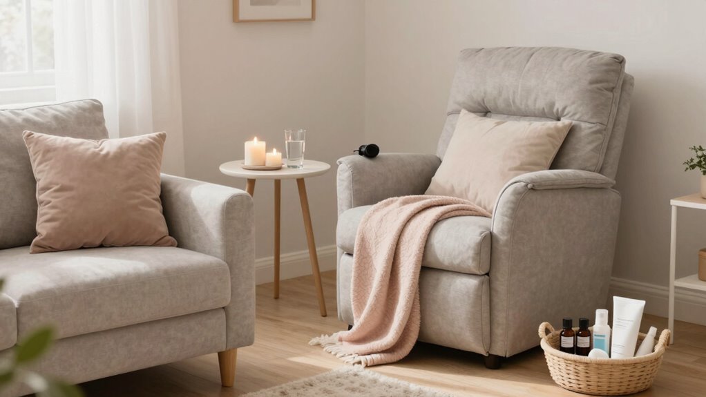 home postpartum recovery space