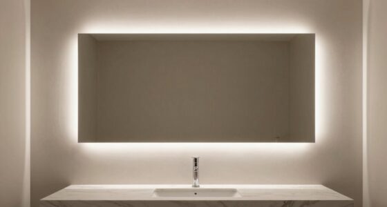 illuminated reflection enhances space