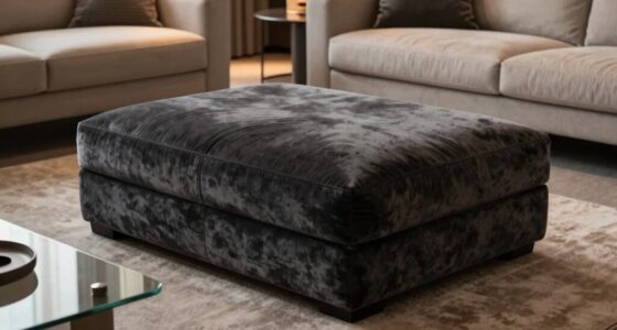 large ottomans enhance comfort