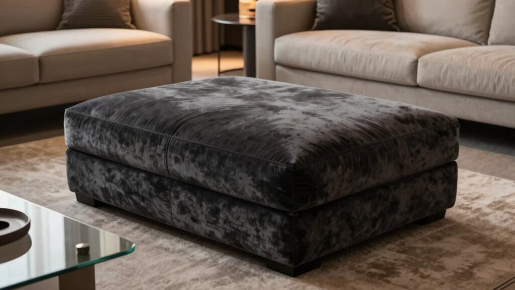 large ottomans enhance comfort