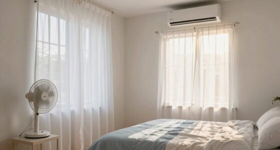 maintain cool bedroom temperatures