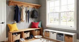 maximize family mudroom efficiency