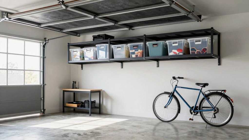 maximize garage ceiling storage