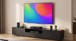 media consoles enhance larger tvs