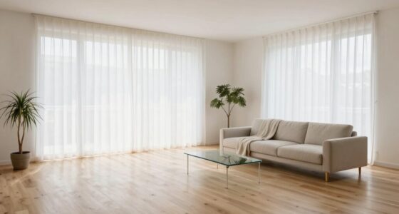 minimal furniture enhances space