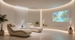 modern health and relaxation space
