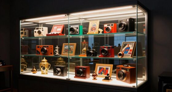 modern illuminated showcase innovations