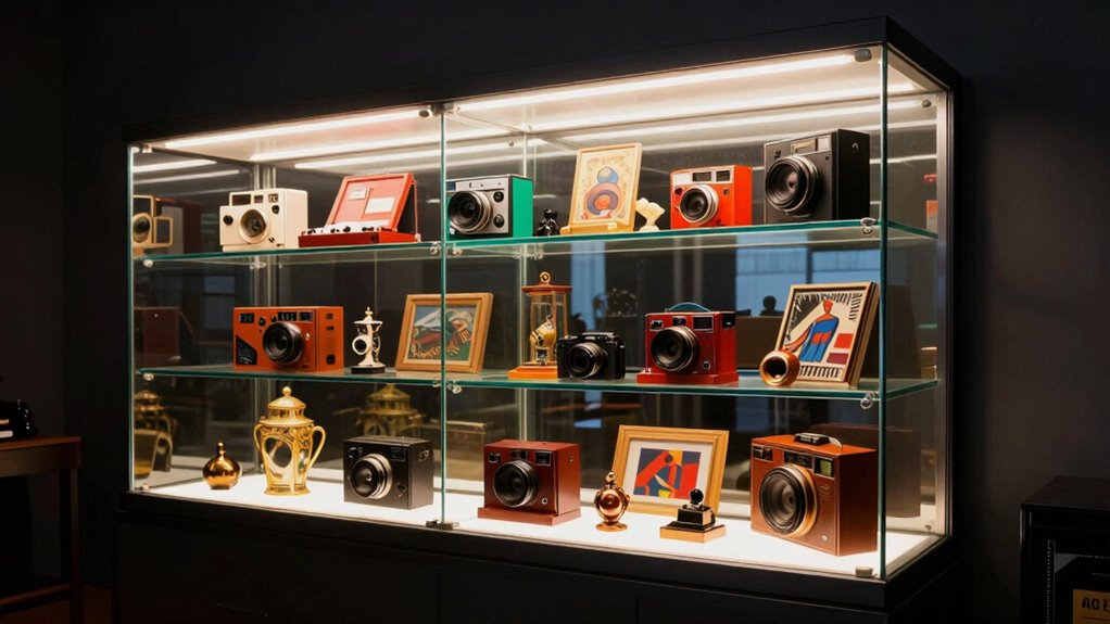 modern illuminated showcase innovations
