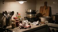 neglecting nightly cleaning routine