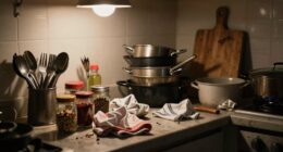 neglecting nightly cleaning routine