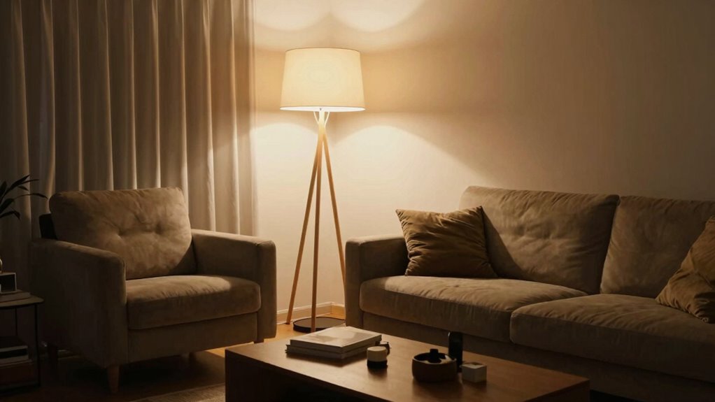 optimal floor lamp placement