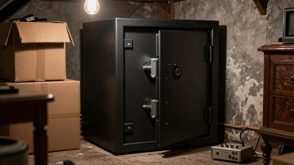 optimal placement for large safes