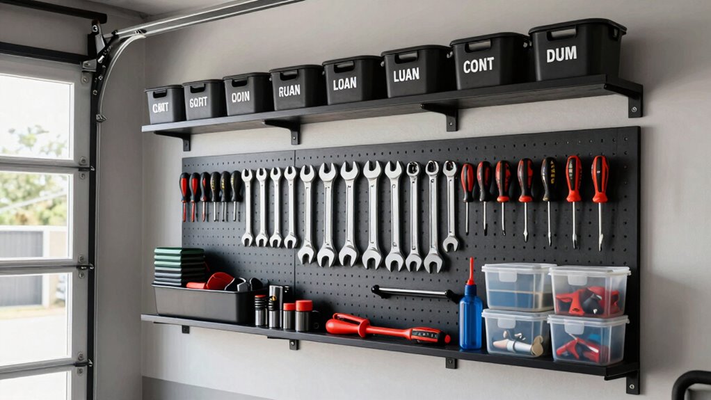 organize garage around habits