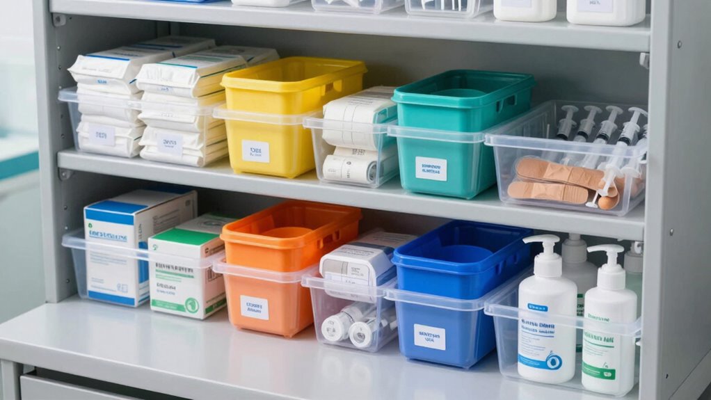 organize label inventory maintain