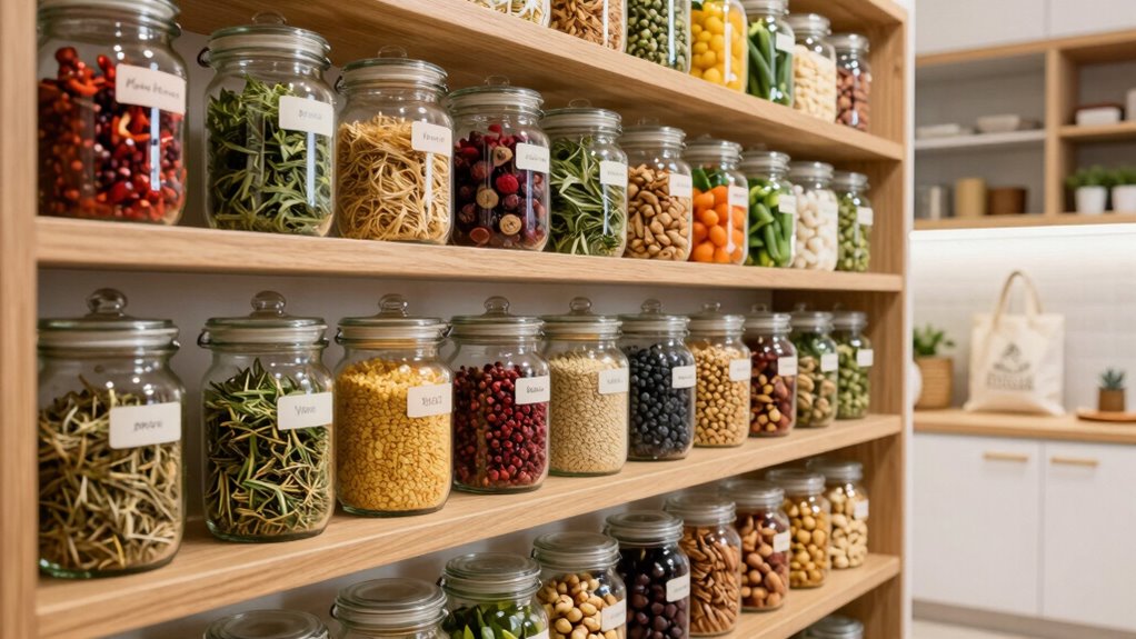organize label store ventilate