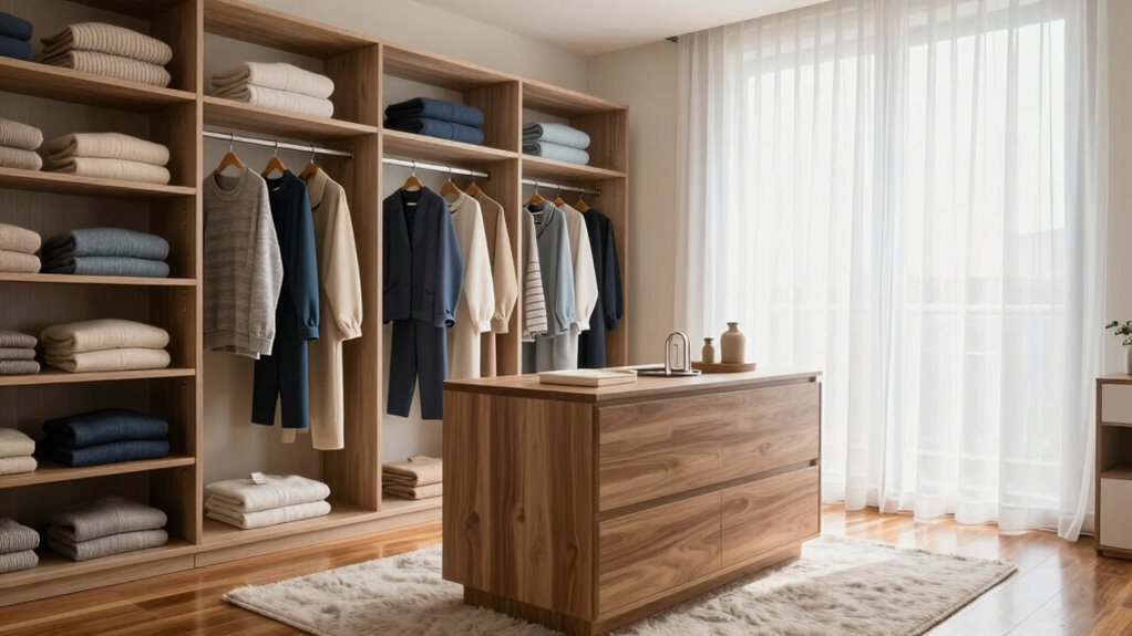organize wardrobe for simplicity