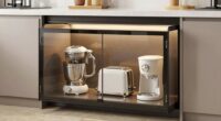 organized accessible kitchen storage