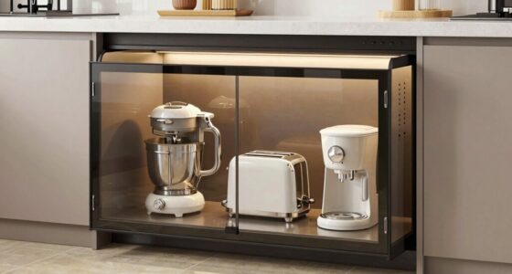 organized accessible kitchen storage