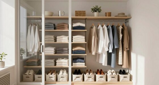 organized closet storage tips