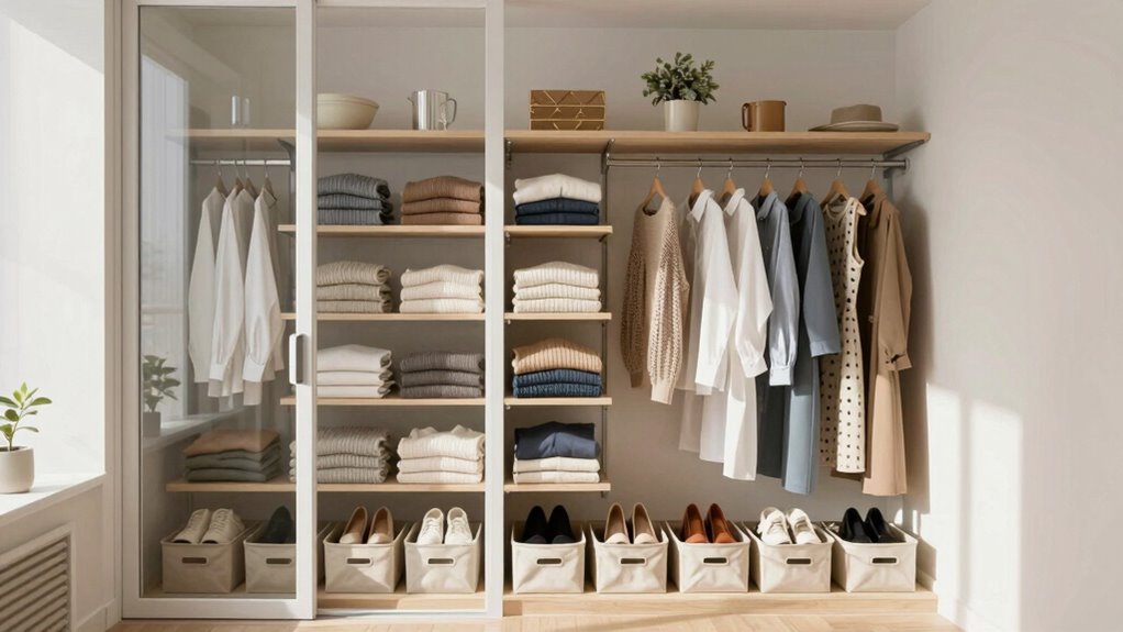 organized closet storage tips