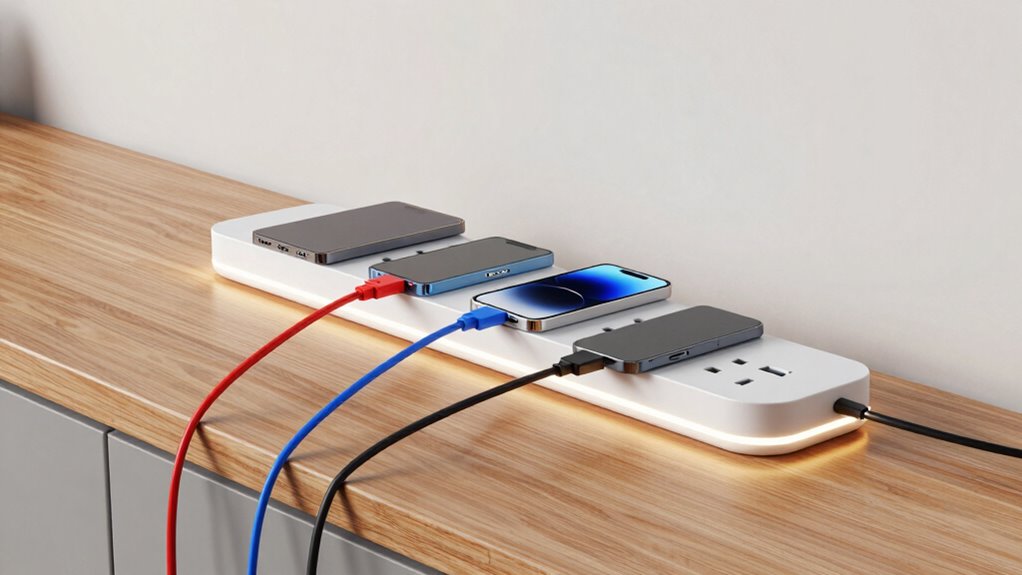 organized efficient charging station