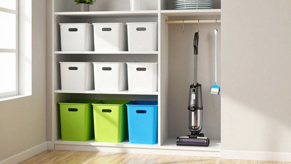organized efficient home cleaning