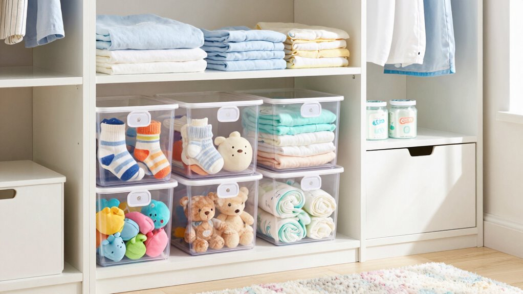 organized nursery accessible essentials