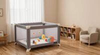 organized playpen area zones