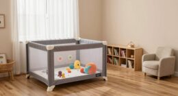 organized playpen area zones