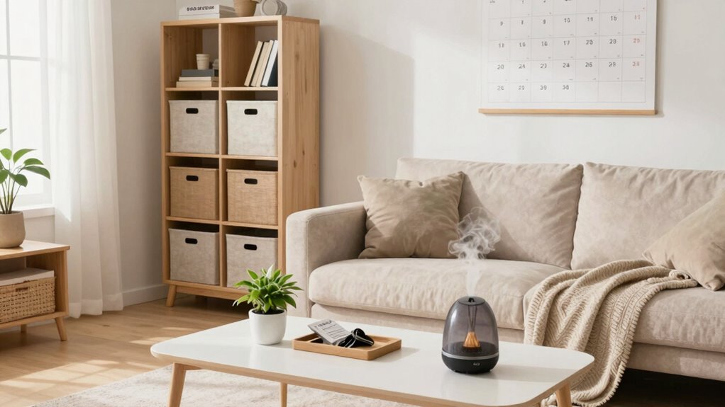 organized routines reduce stress