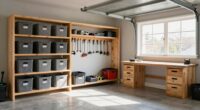 organized storage simplifies maintenance