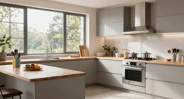 organized zones simplify cooking