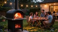 outdoor pellet pizza popularity