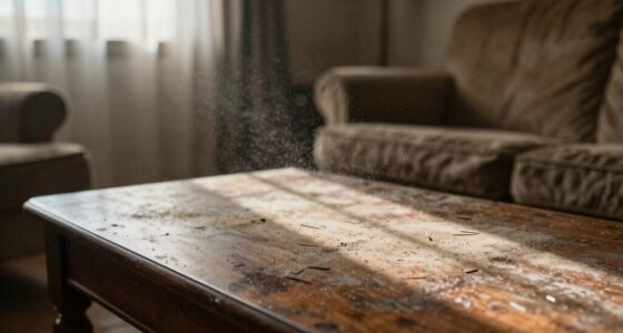 persistent home dust buildup