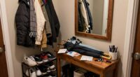 poor entryway organization