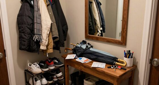 poor entryway organization