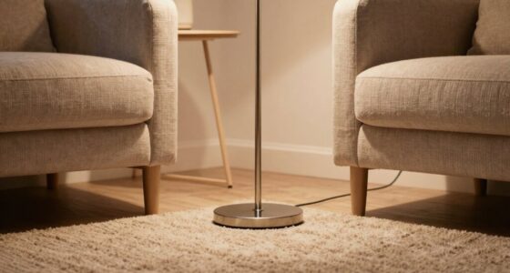 poor lamp placement destroys coziness