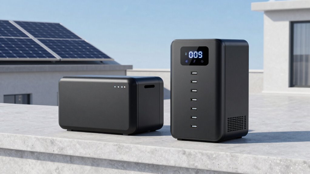 portable vs long term energy storage