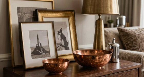 preference for warm toned metals