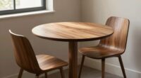 properly proportioned compact dining