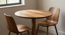 properly proportioned compact dining