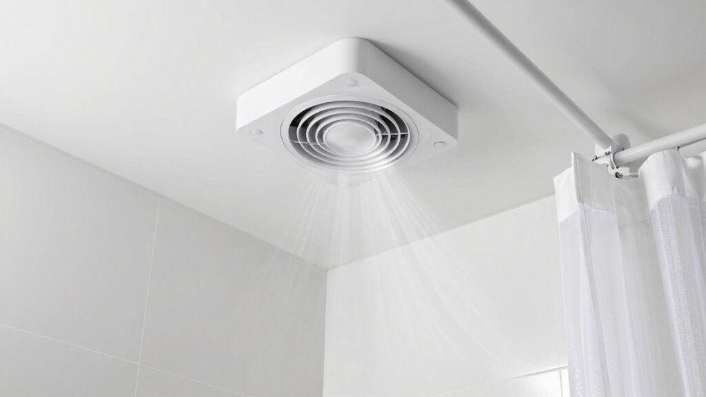 quiet efficient bathroom ventilation