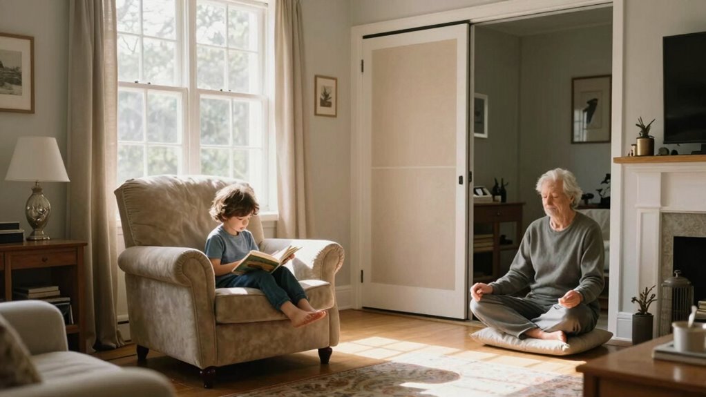 quiet zones for multigenerational harmony
