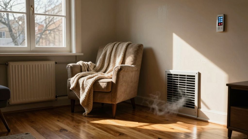 rapid temperature fluctuation discomfort