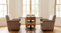 rearranged seating enhances comfort