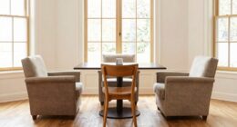 rearranged seating enhances comfort