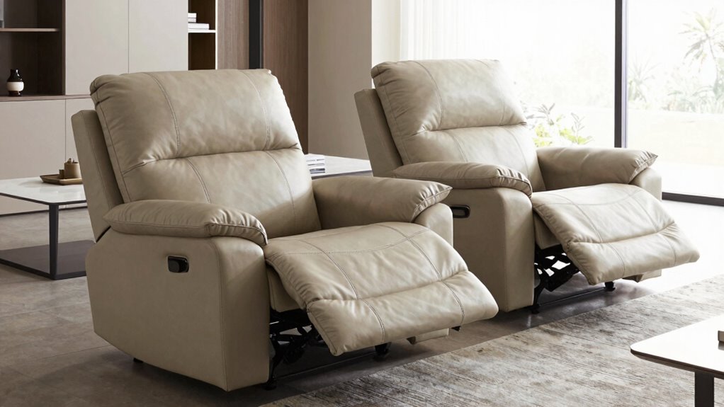 recliners replacing traditional sofas