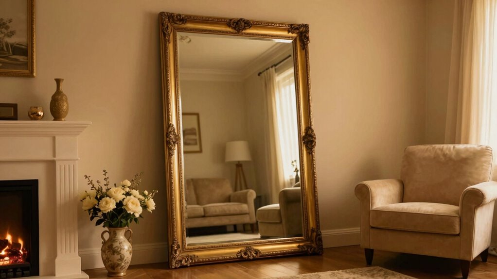 reflective decor for warmth